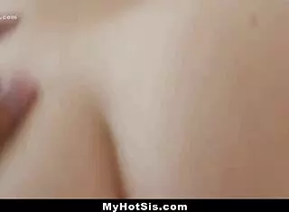 my stepsisters are desperate to suck my big cock in pov