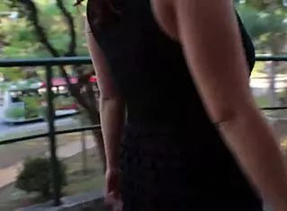 She went to show off and fucked a stranger.