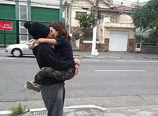 i'm doing wild sex with bluezao on streets of santana in são paulo