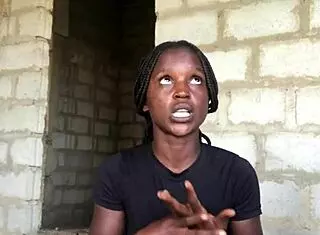 Crazy Bitch Rips Clothes In Wild Striptease For Fans!