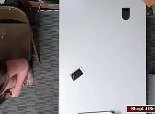 Avi Caught Shoplifting Gets Fucked Ass POV Blowjob