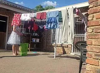 Troubled Man Fucking My Wife Outdoors in Homemade Sex!