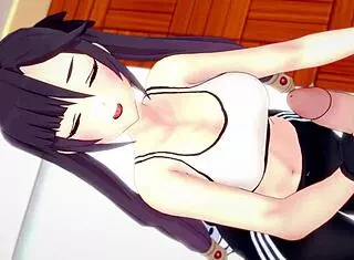 Mona Con Su Nuevo Conjunto Deportivo Quiere Divertirse Con Una Gran Polla