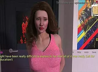 Homemade fun with wife and stepmother, big ass and tits in game