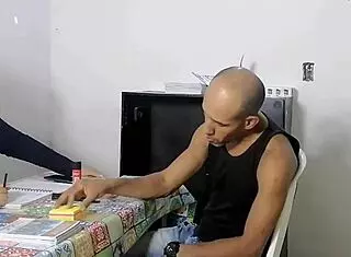 Lucky student seduces big-ass teacher for tight pussy creampie