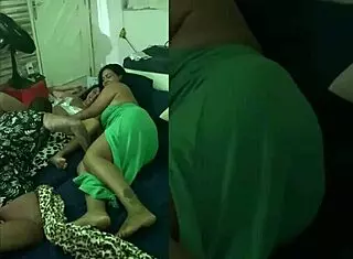 Intense Orgy at Friends' House with Two Men and Three Women