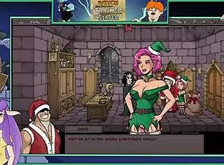 Witch Trainer Silver Part 17: Brunette Asian Cartoon Girl in Sexy Game Action