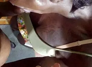 fernanda chocolatte gets a bukakke facial after breaking in with big ass