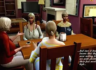 Watch this shemale threesome in the garage.