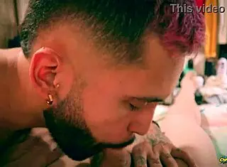 watch camilo brown deepthroat the cute twink emmanuel kokichi and swallow his load