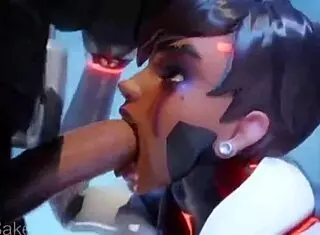 nsfw overwatch compilation with cum on face and monster cock action, wow!!