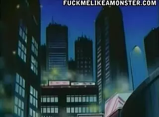 Anime Strapon Threesome with Big Tits