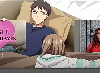 i react to try 2 cum with me episode 44 featuring hentai anime prostitute with toys