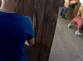 Intense Czech Gay Glory Hole Bareback Action