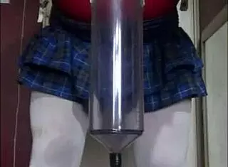 I just love filling it up and then swallowing it all in this homemade bisexual scene