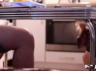 i had a quick chat with my wife before dinner