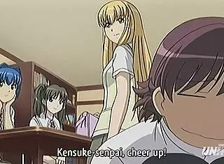 hentai student gets wild at college in uncensored anime.