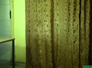 Horny Young Stepson Licks Pussy, Masturbates, Fucks Stepmother Doggy with Monster Cock