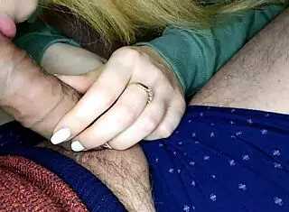 Early Morning Kiss and Blowjob Before Work