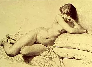 Vintage Erotic Illustration From Antique Comic