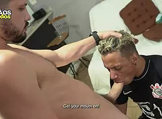 Lost the game but won the friend's bareback cock! 😏