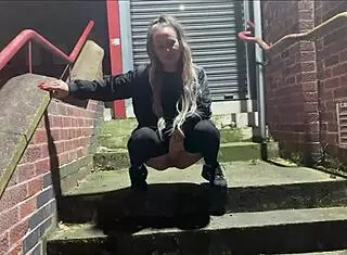 so, this cute wife pisses in public with her horny friend. pov closeup masturbation.