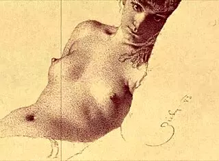 Vintage Erotic Illustration From Antique Comic