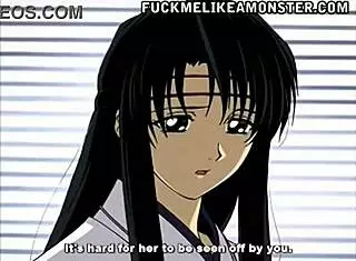 hentai babe feels pussy pounded roughly