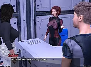 Stranded In Space 9: Cute Anime Character Experiments With Mad Scientist