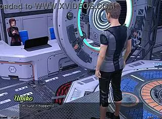 Stranded In Space 9: Cute Anime Character Experiments With Mad Scientist