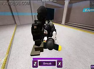 Ready for Whoreblox game gangbang? Watch the banging and cumshot in this group moment!