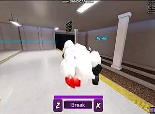 Ready for Whoreblox game gangbang? Watch the banging and cumshot in this group moment!