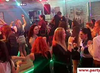 Watch This Asian Babe Taste Cum At The Wild Party!