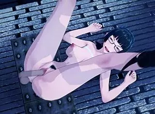 Jujutsu kaisen hentai features shibuya sex with masturbation and footjob