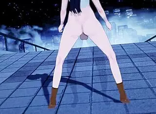 Jujutsu kaisen hentai features shibuya sex with masturbation and footjob