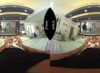 Tiny 18+ brunette Lily Adams in POV missionary lets you creampie her shaved pussy