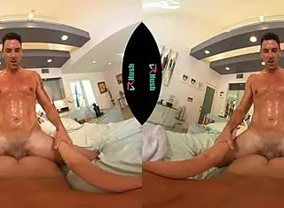 Tiny 18+ brunette Lily Adams in POV missionary lets you creampie her shaved pussy