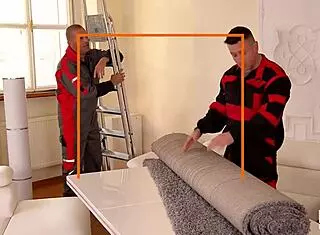 does boss ani blackfox get her holes drilled by delivery guys?