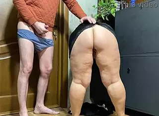 I Cum On My Stepmother In Law's Nightgown While She Masturbates