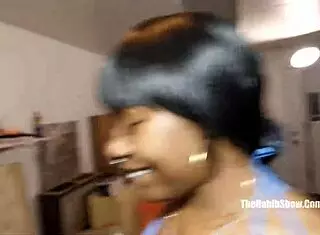 18yr Blasian Teen's First Gangbang With Black Guys In The Ghetto