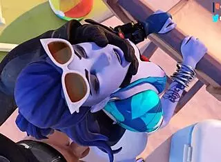 Watch these Overwatch girls get rough in compilation