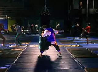 street fighter overwatch doll scene 😊