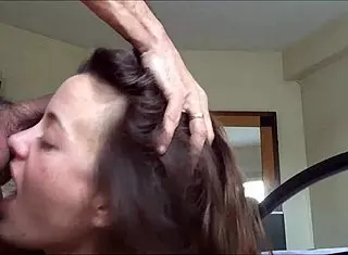 I-I got so excited in my satin nightie and panties