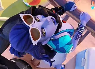 Watch these Overwatch girls get rough in compilation