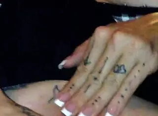 fucking my pussy with a dildo in maledom style