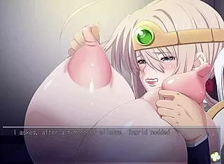 jinx gives blowjob with cum in mouth in league of legends hentai?