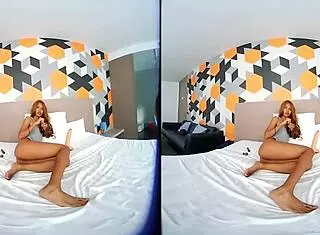 3D VR Experience With Fat P Getting Excited.