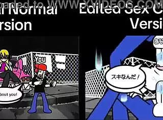 the differences between original rhythm heaven fever and the sex censored version