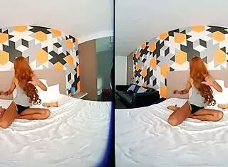 3D VR Experience With Fat P Getting Excited.