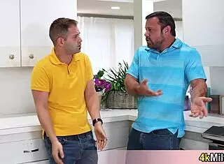 Busty Businesswoman Craves Double Penetration, Gets Blowjob and Anal from Us